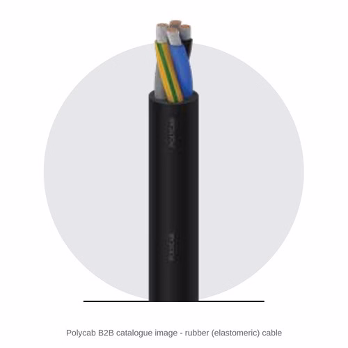 Polycab Rubber and High-Temperature Cable – EPR / Silicone, Tinned Copper, IS 9968-1 and IS 9968-2