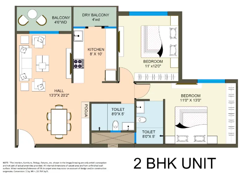 2BHK