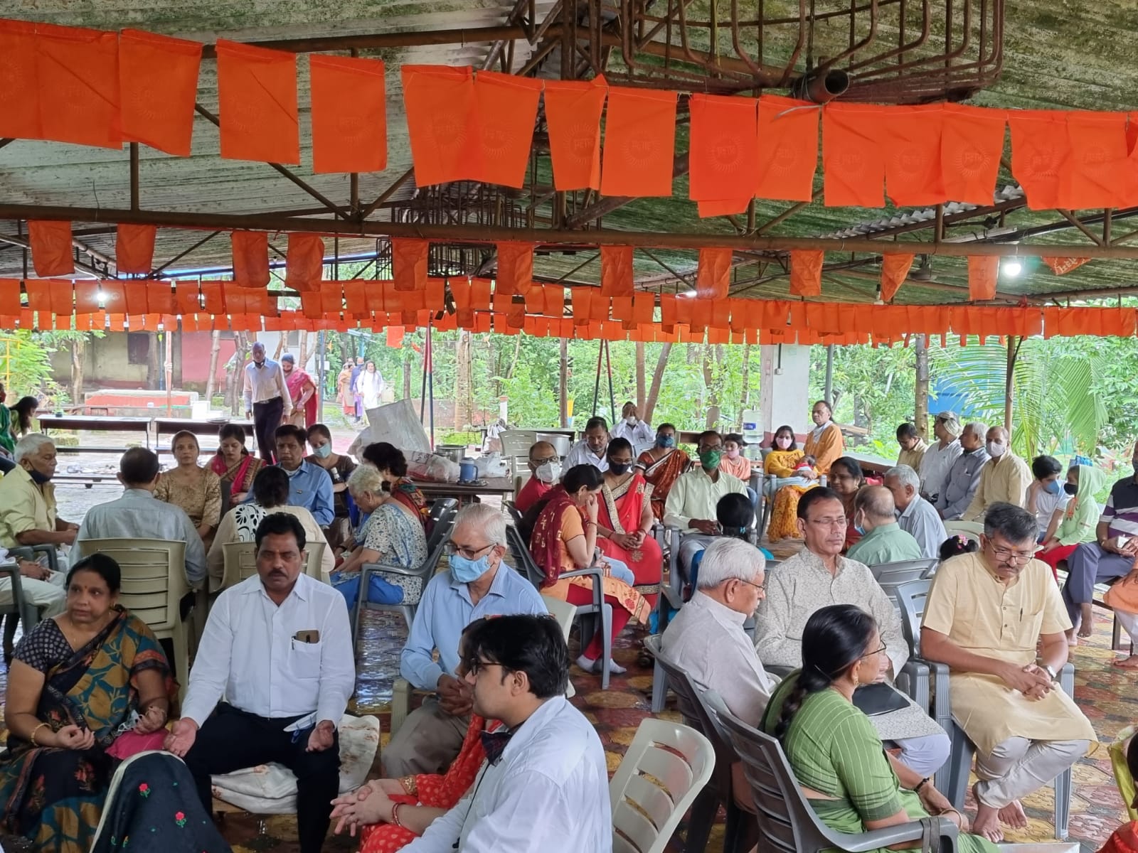 आर्ष गुरुकुल वानप्रस्थ आश्रम एवम् गौशाला का उद्घाटन समारोह 15 अगस्त 2021