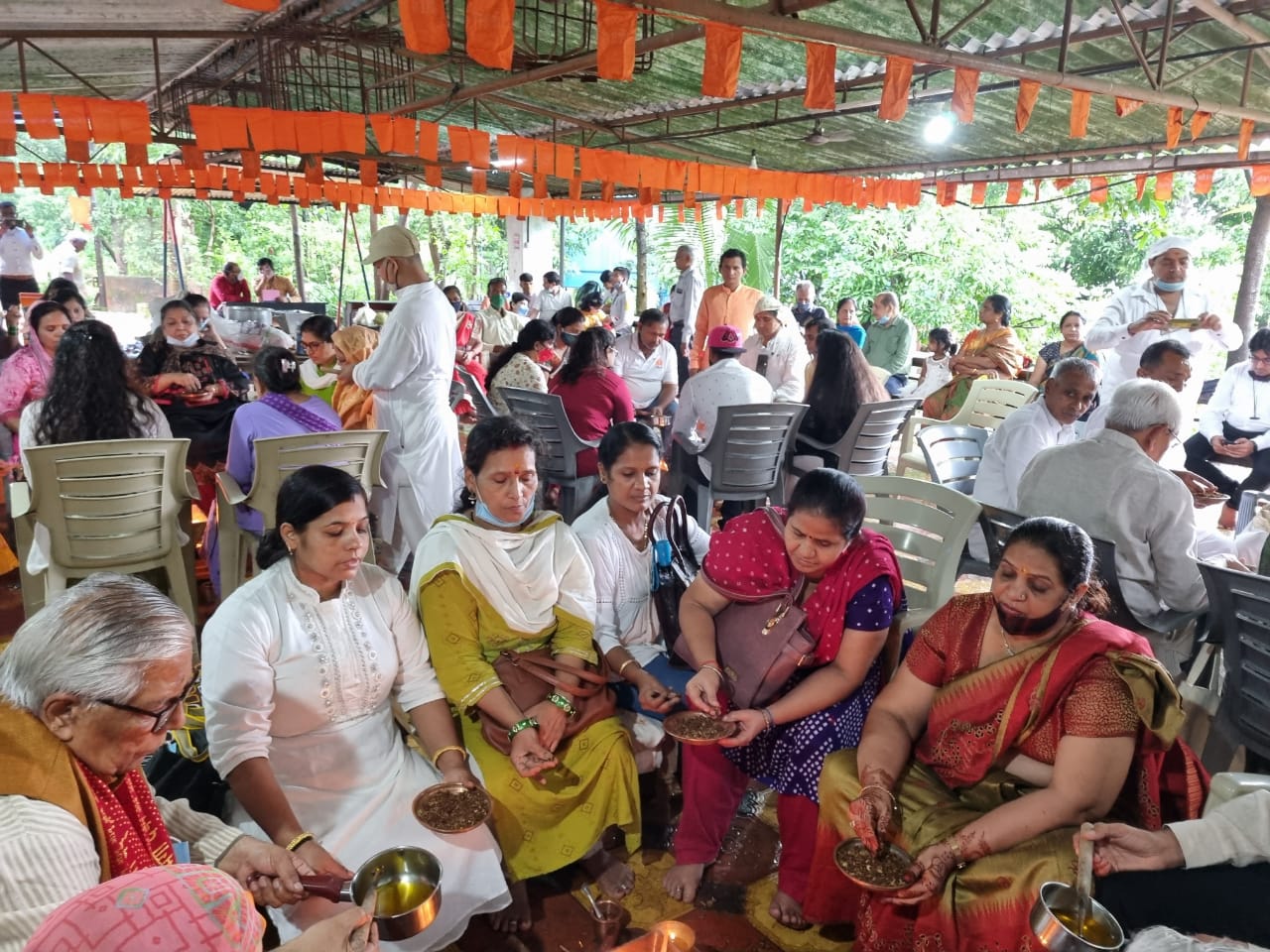 आर्ष गुरुकुल वानप्रस्थ आश्रम एवम् गौशाला का उद्घाटन समारोह 15 अगस्त 2021