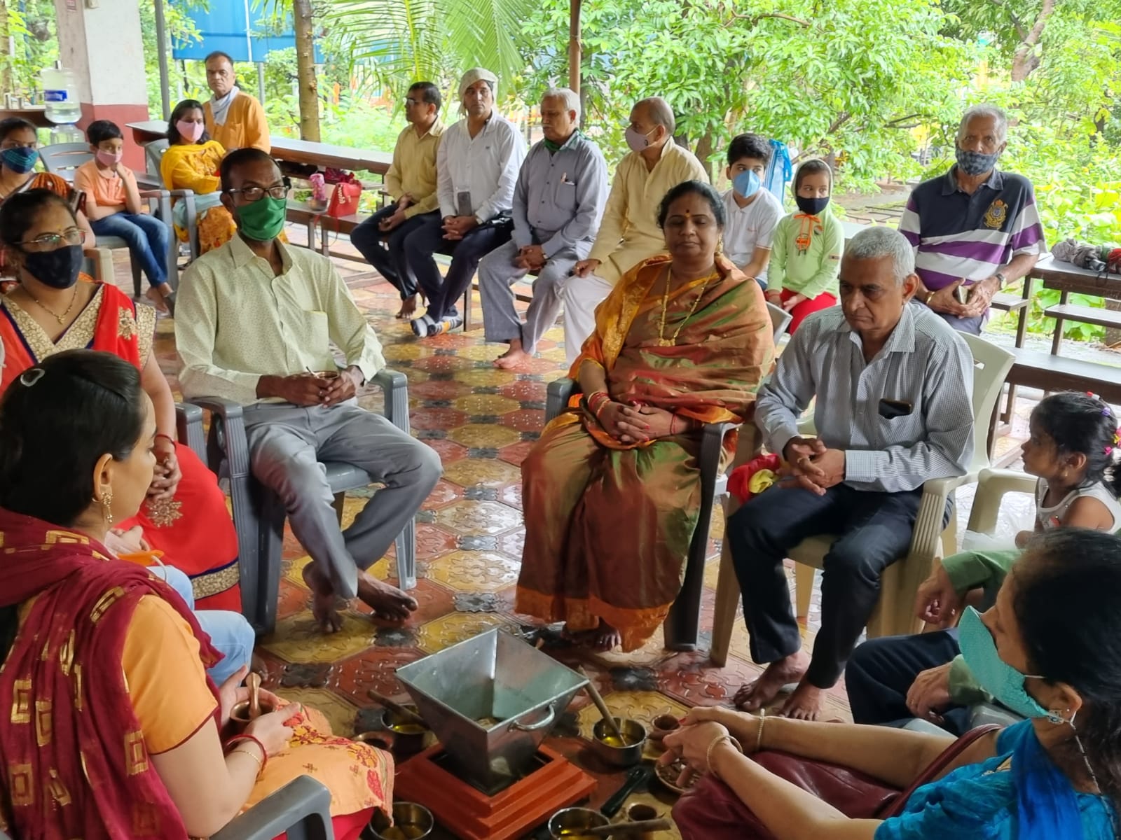 आर्ष गुरुकुल वानप्रस्थ आश्रम एवम् गौशाला का उद्घाटन समारोह 15 अगस्त 2021
