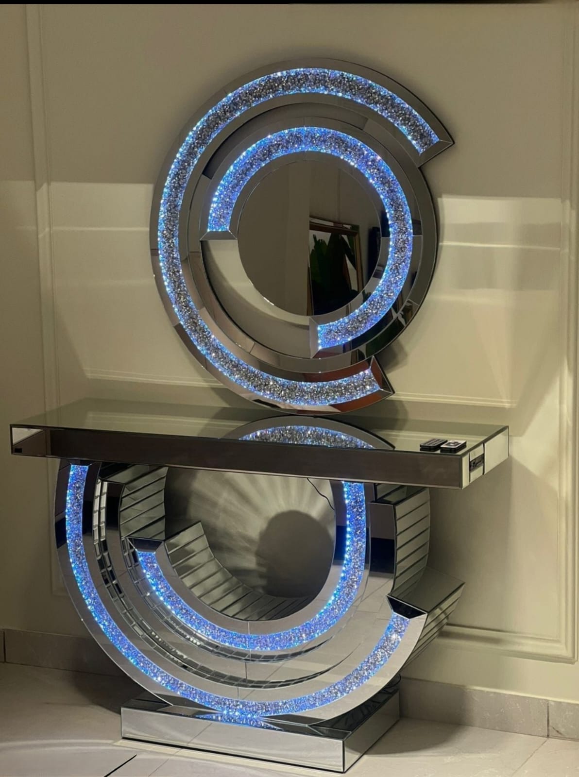 Console with Mirror-M192/192