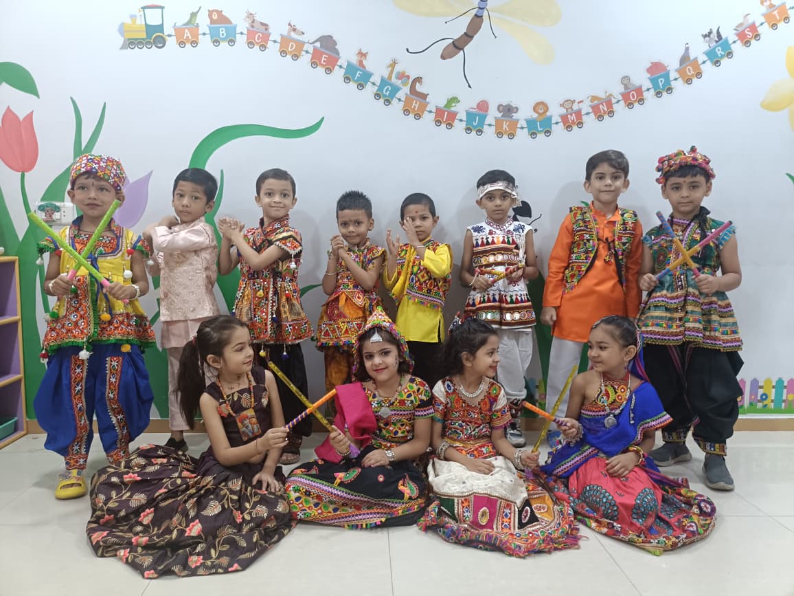 Navratri Celebration at Tulip Fun School