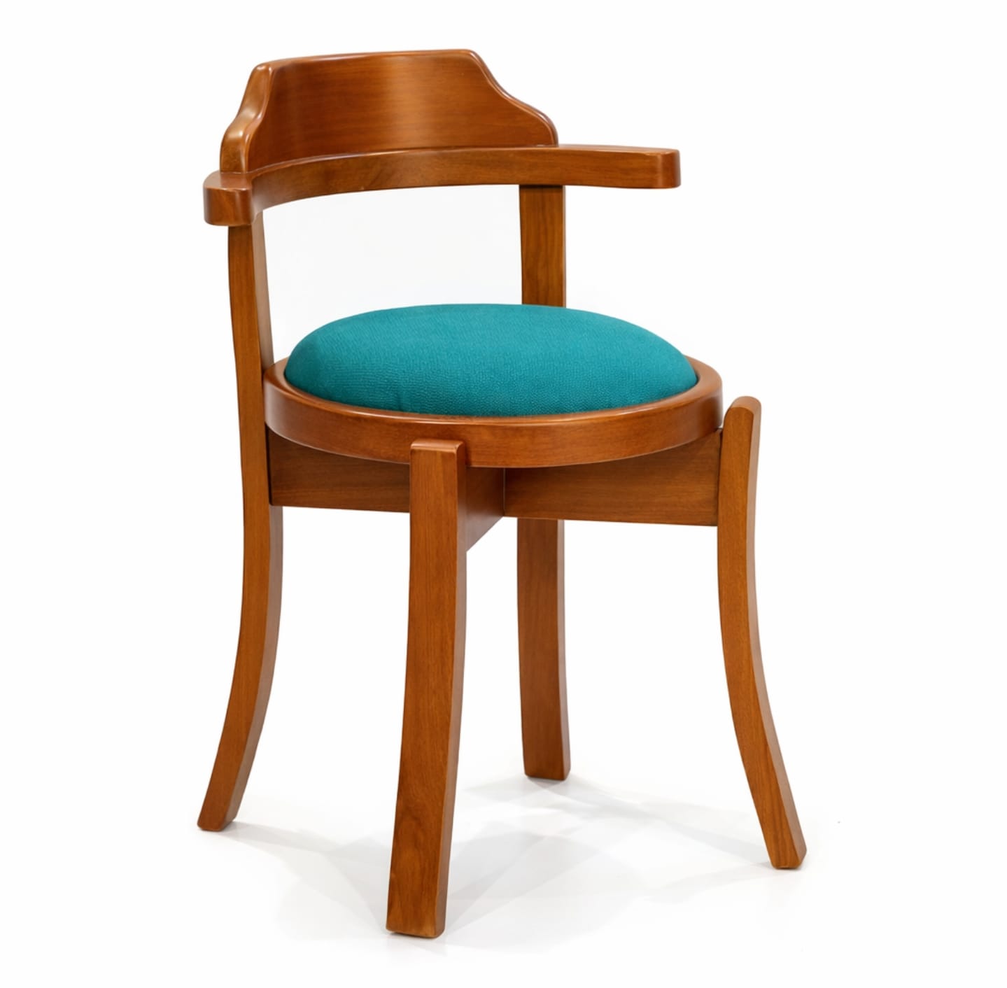Wooden C cut Chair