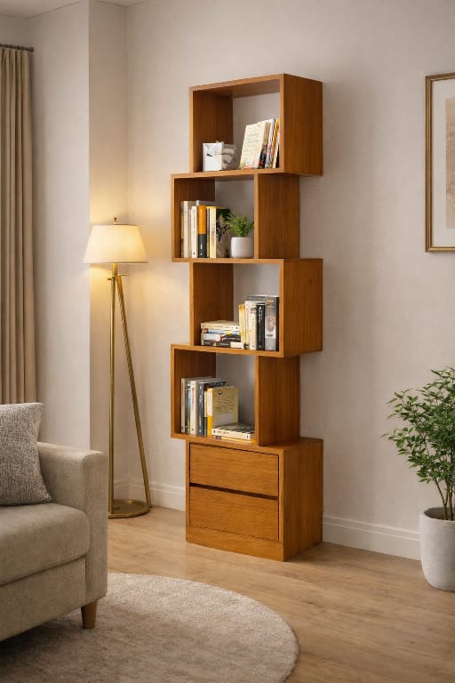 2ft.  Open Bookshelf