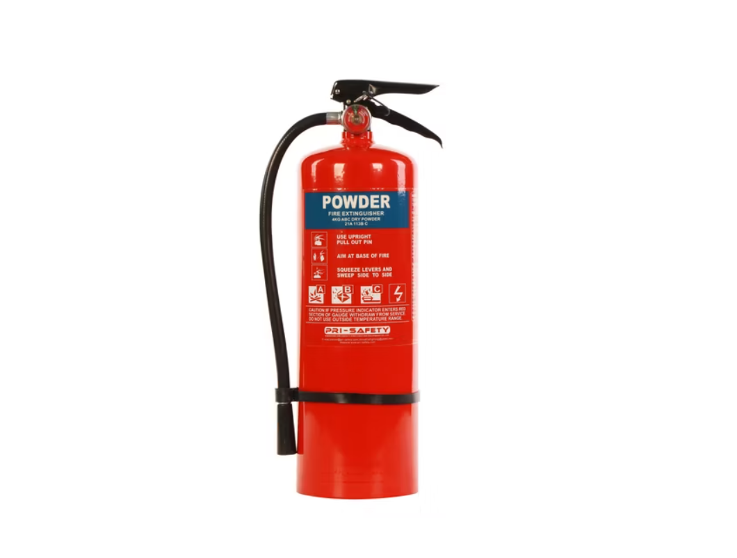 Fire Extinguishers (ABC, CO₂, Foam)
