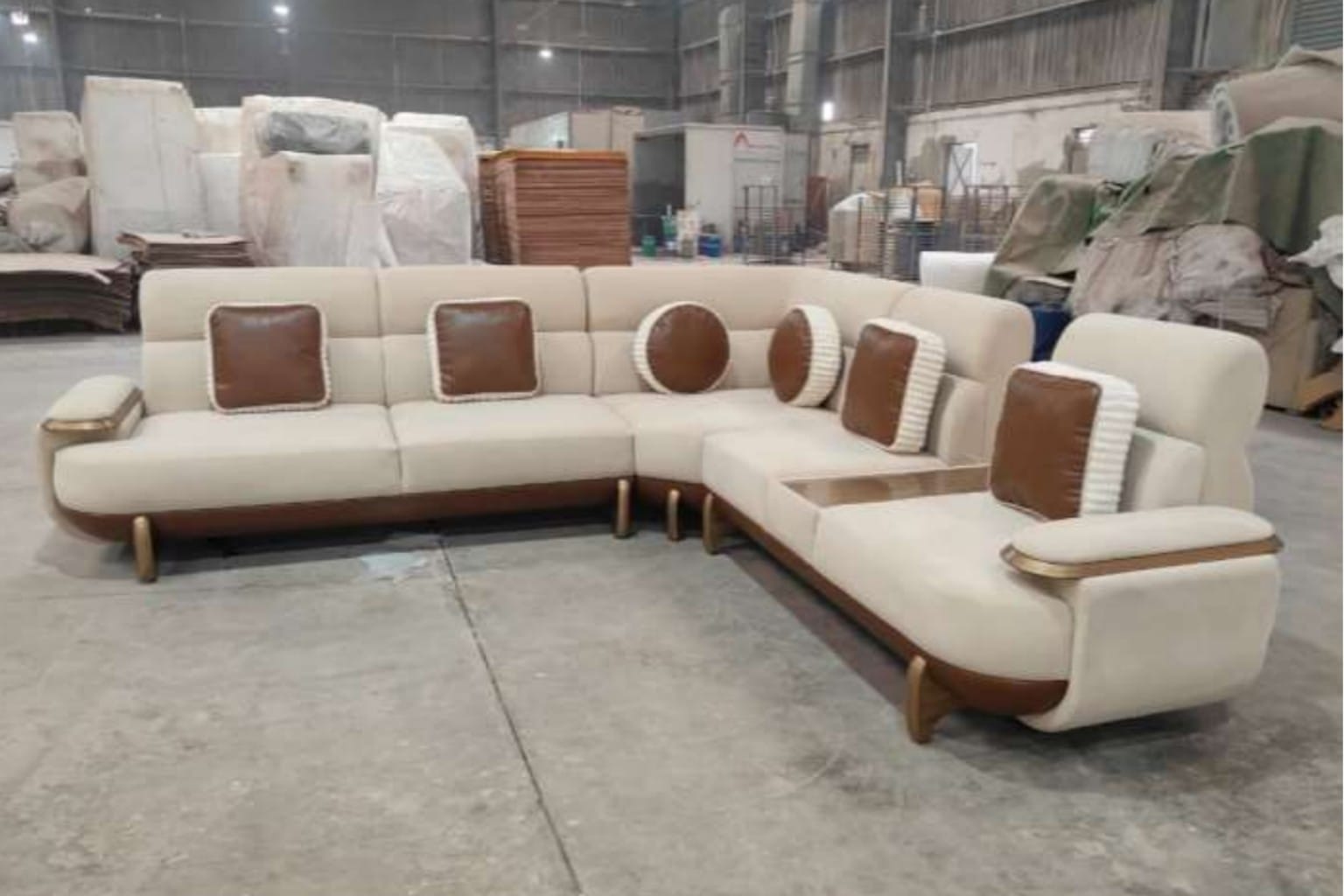 Snowball L - Shape Sofa Set