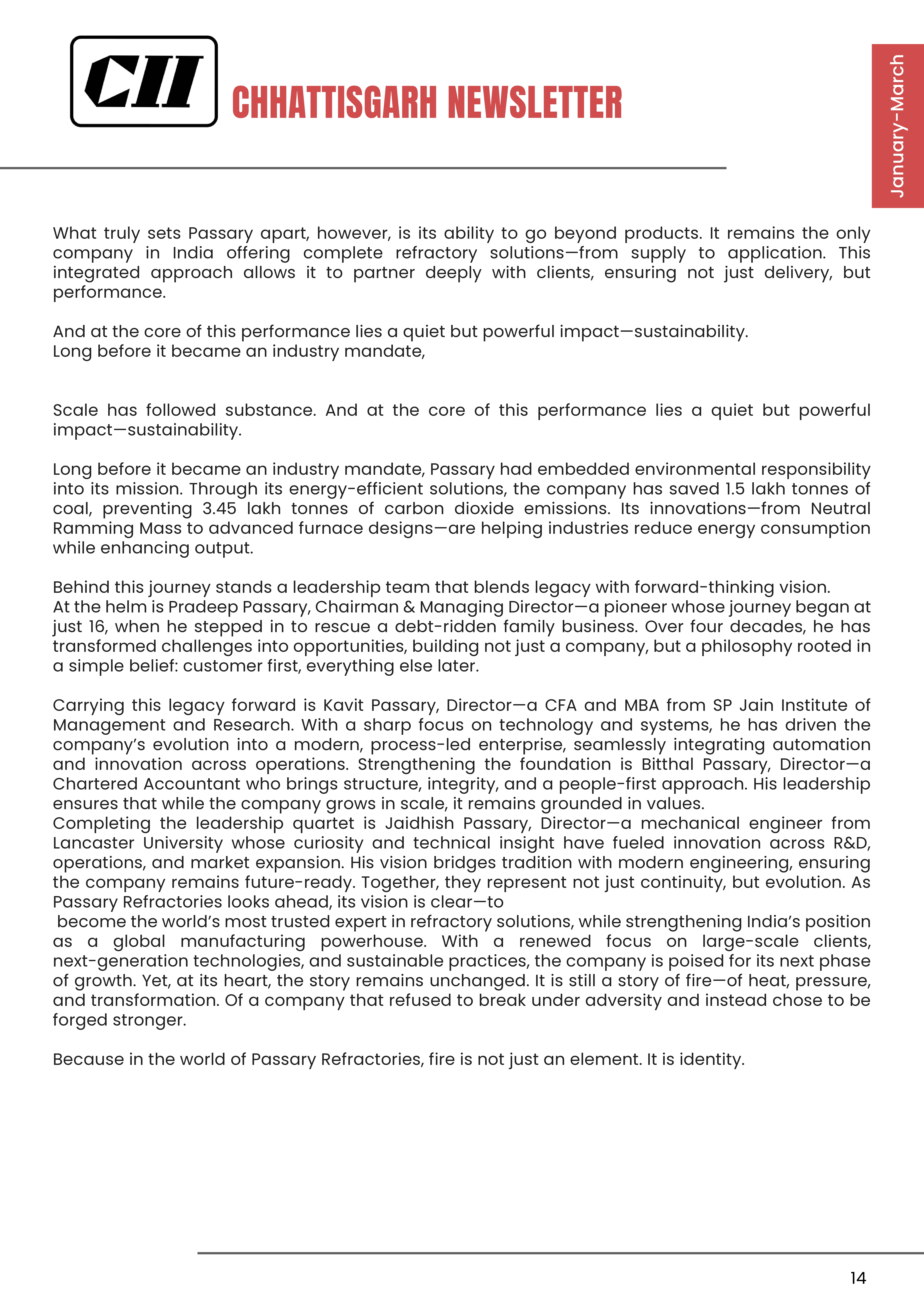 Passary Refractories manufacturing facility and operations representing innovation, quality, and engineering excellence in India’s refractory sector.