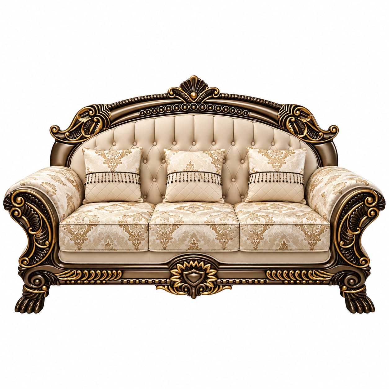 NEW AURA CARVING SOFA SET